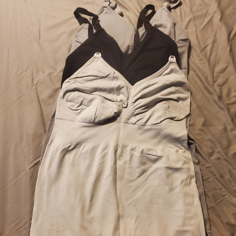 Nursing maternity tank tops